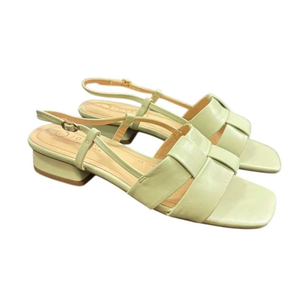 Journee Womens Tabatha Flat Sandals, Widths Available, Sage 9M NEW.